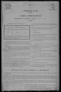 Urzy : recensement de 1906