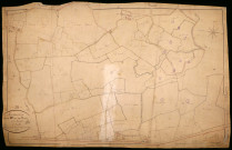 Sermoise-sur-Loire, cadastre ancien : plan parcellaire de la section B dite des Bois, feuille 4