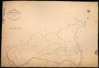 Saint-Martin-du-Puy, cadastre ancien : plan parcellaire de la section C dite du Bourg, feuille 3