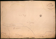 Saint-Martin-sur-Nohain, cadastre ancien : plan parcellaire de la section A dite de Villiers, feuille 7