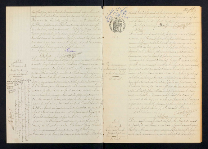 Lavault-de-Frétoy : actes d'état civil.