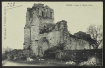 DONZY. - Ruines de l’Église du Pré