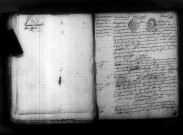 Montreuillon : actes d'état civil.