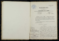 Flez-Cuzy : actes d'état civil.