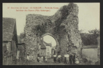 SAINT-VERAIN- Environs de Cosne – Porte de Cosne – Intérieur des Ruines (Ville historique)