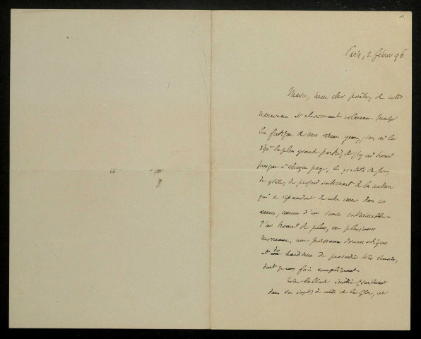 SEGUR (Pierre, marquis de), écrivain (1853-1916) : 3 lettres.