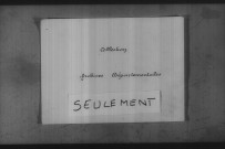 Saint-Aubin-des-Chaumes : actes d'état civil.