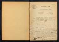 Luzy : actes d'état civil.