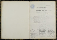 Epiry : actes d'état civil.