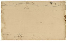 Mesves-sur-Loire, cadastre ancien : plan parcellaire de la section D dite de Mouron, feuille 1