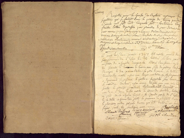 Tannay : registres paroissiaux.