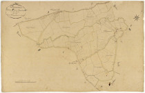 Limanton, cadastre ancien : plan parcellaire de la section H dite de Limanton, feuille 6