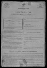 Brassy : recensement de 1906