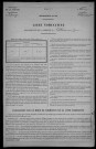 Villiers-sur-Yonne : recensement de 1921