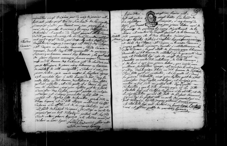 Varennes-lès-Narcy : actes d'état civil.