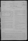 Saint-Benin-d'Azy : recensement de 1891