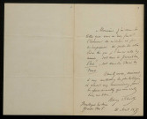 IDEVILLE (Henry, comte d'), critique (1830-1887) : 3 lettres.