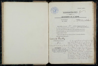 Saint-Andelain : actes d'état civil.