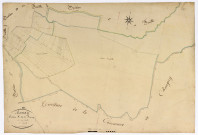 Aunay-en-Bazois, cadastre ancien : plan parcellaire de la section C dite de Franay, feuille 5