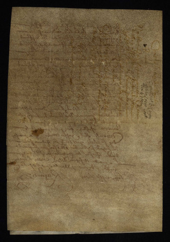 Biens et droits. - Rente hypothécaire Desprez et Louise Millin sa femme en leur château de Cougny à Saint-Jean-de-Lichy (commune de Saint-Jean-aux-Amognes), constitution pour le conseiller Millin et Challemoux sa femme : copie du contrat du 1er septembre 1653.