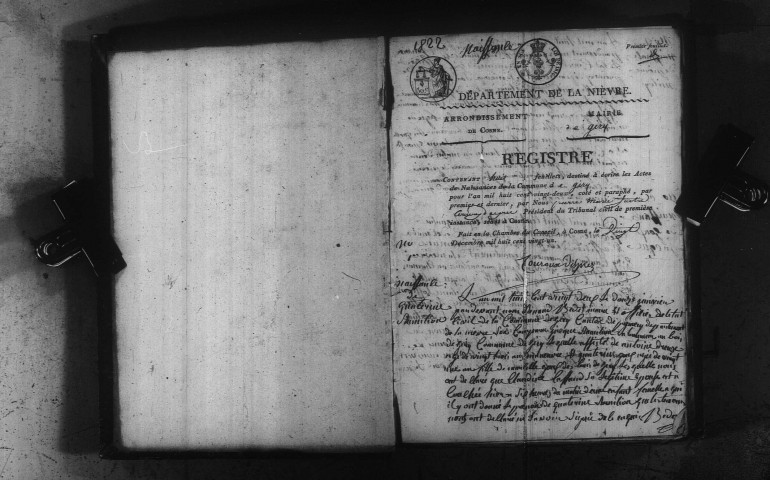 Giry : actes d'état civil.