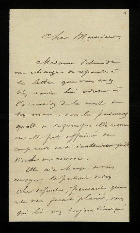 CLÉMENTIEN (Ernest Paul), gendre de Lucien Schmidt, à Saint-Quentin (Aisne) : 6 lettres.