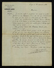 CLÉMENT-JANIN (Marcel), publiciste à Dijon (né en 1831) : 3 lettres.