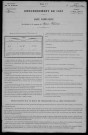 Trois-Vèvres : recensement de 1901