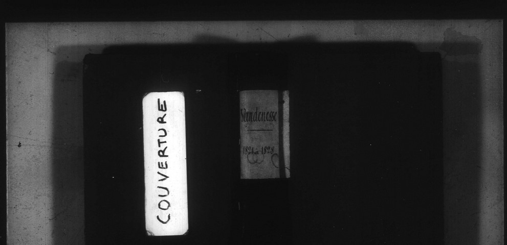 Vandenesse : actes d'état civil.