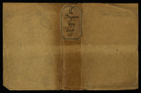 Terrier de la seigneurie de Vitry, pour Bénigne de Granson, tant en son nom qu'en qualité de baillistre de François dé Vienne, son fils, dressé par Antoine Jehannet et Benoît Picault, notaires en la chancellerie de Bourbon-Lancy, avec table nominative par lieux.