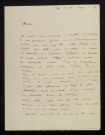 SARCUS (comte de), membre de l'Académie de Dijon : 1 lettre.