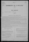 Aunay-en-Bazois : recensement de 1876