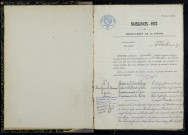 Saint-Aubin-les-Forges : actes d'état civil.