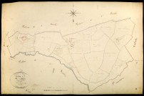 Perroy, cadastre ancien : plan parcellaire de la section C dite du Boulay, feuille 3