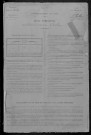 Challuy : recensement de 1891