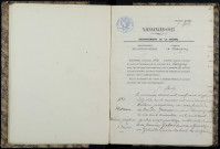 Chougny : actes d'état civil.