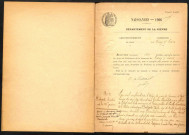 Tracy-sur-Loire : actes d'état civil.