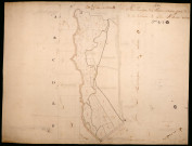 Saint-Martin-d'Heuille, cadastre ancien : plan parcellaire de la section B, feuille 3
