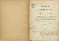 Ternant : actes d'état civil.