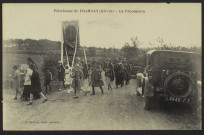 Pèlerinage de FRASNAY (Nièvre) La Procession