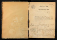 Montreuillon : actes d'état civil.