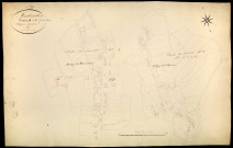 Montreuillon, cadastre ancien : plan parcellaire des sections B et C, développement