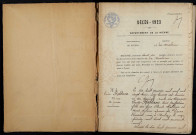 La Machine : actes d'état civil (décès).