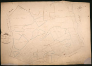 Saint-Vérain, cadastre ancien : plan parcellaire de la section C dite de Saint-Vérain, feuille 2