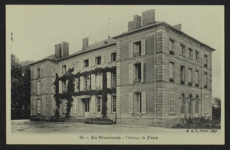 VERNEUIL – En Nivernais – Château de Faye