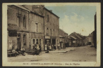 521-15. - OUROUX-en-MORVAN (Nièvre). - Rue de l'Eglise