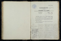 Pouilly-sur-Loire : actes d'état civil.