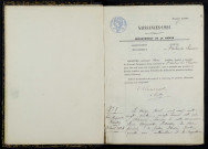 Saint-Aubin-des-Chaumes : actes d'état civil.