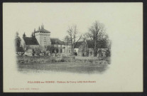 VILLIERS-sur-YONNE – Château de Cuncy (côté Sud-Ouest)