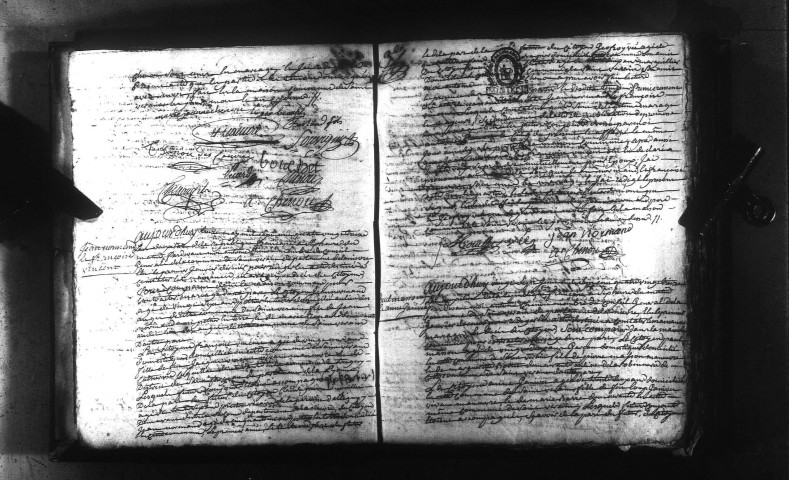 Saint-Vérain : actes d'état civil.